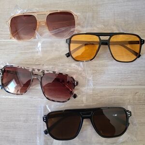 Bundle 4 Sunglasses‎ Eyewear Costume Plastic Lightweight